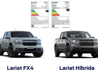 Ford Maverick naftera vs híbrida: qué dice la etiqueta de eficiencia