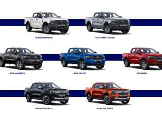 Cómo luce cada versión de la nueva Ford Ranger