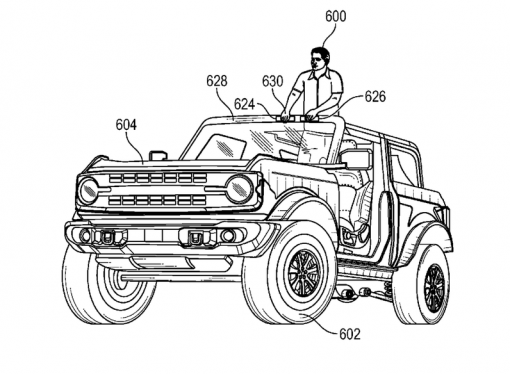 Ford patenta un muy singular modo de manejo off road para la Bronco