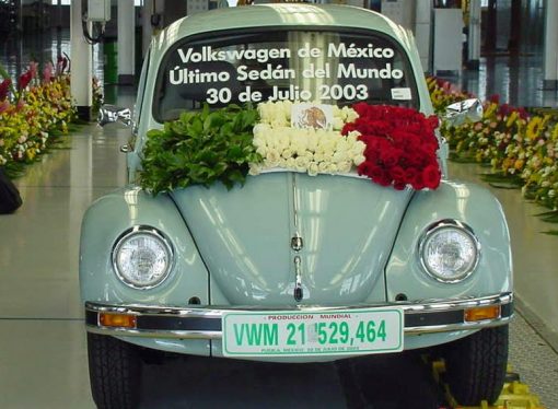 Hace 20 años se dejaba de fabricar el Volkswagen Escarabajo
