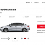 Toyota deja de publicar el precio de todos sus modelos en la web
