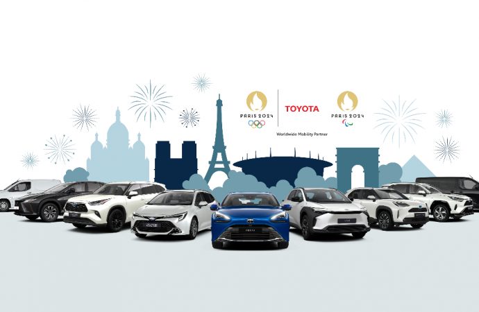 Toyota ofrecerá movilidad sostenible para todos en los juegos olímpicos y paralímpicos de París 2024