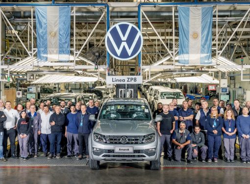 Volkswagen celebra la producción de la Amarok 700.000 en Pacheco