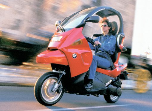 BMW C1: la moto “con techo” que fue un fracaso de ventas