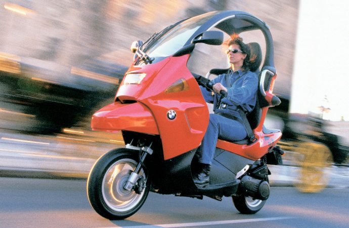 BMW C1: la moto “con techo” que fue un fracaso de ventas