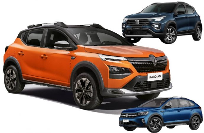 Las diferencias del nuevo Renault Kardian con los Fiat Pulse y VW Nivus
