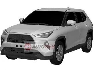 Toyota registra el diseño del Yaris Cross en la Argentina