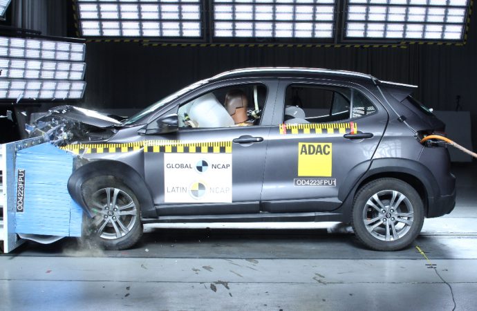 Latin NCAP calificó con dos estrellas al Fiat Pulse