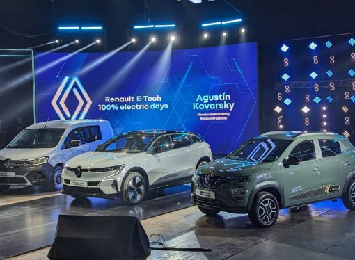 Renault presenta la gama E-Tech eléctrica en la Argentina con tres modelos: Kwid, Kangoo y Megane