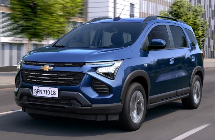 Chevrolet muestra las primeras imágenes de la renovada Spin