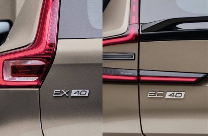 Volvo le cambia el nombre a dos de sus modelos eléctricos