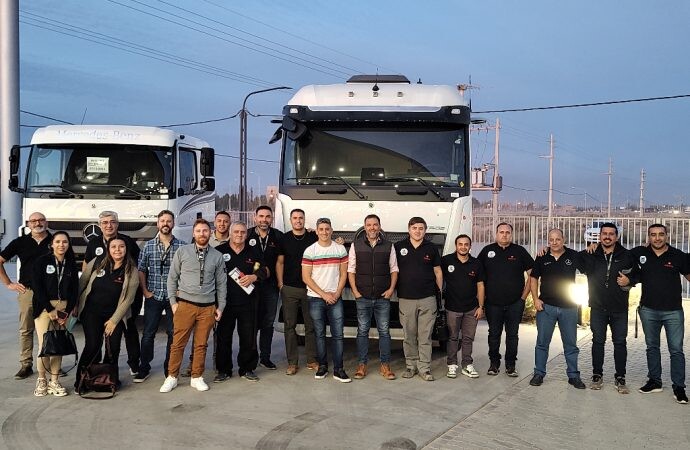 Mercedes-Benz Camiones y Buses inicia la caravana Truck Training 2024 en la Patagonia Argentina