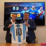 Mauricio Canineo – CEO Pirelli y Claudio Tapia – AFA