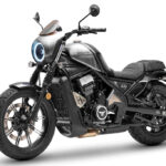 Moto Morini Calibro versión custom color Shark Grey-2