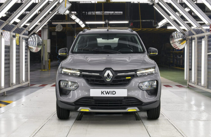 Renault ya produce en Colombia el Kwid que llegará a la Argentina
