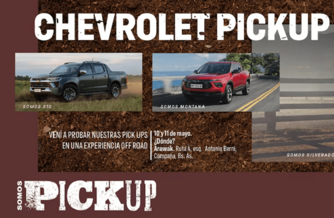 Chevrolet invita al público a su Pickup Experience