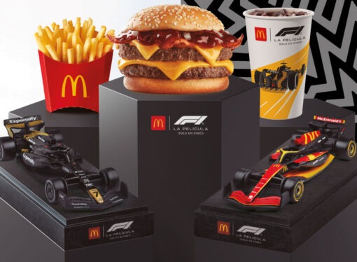 McDonald’s pisa el acelerador con el regreso del Menú F1, ahora con autos coleccionables