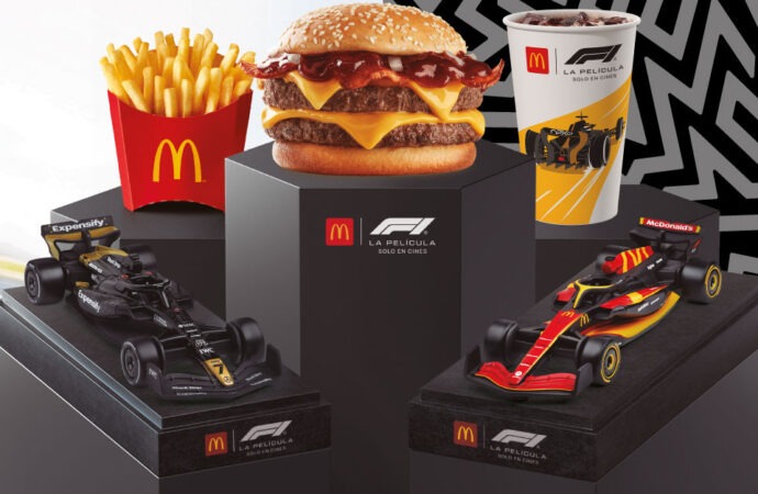 McDonald’s pisa el acelerador con el regreso del Menú F1, ahora con autos coleccionables