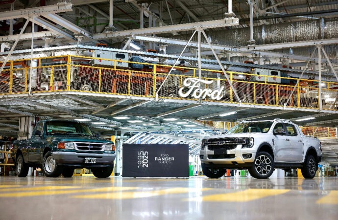 Ford celebra los 30 años de la Ranger en Argentina