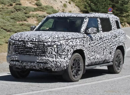 Las imágenes espía que confirman el regreso del Mitsubishi Montero