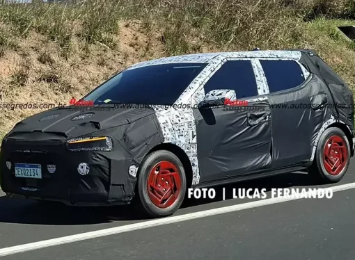 Hyundai prueba en Brasil la nueva generación del HB20