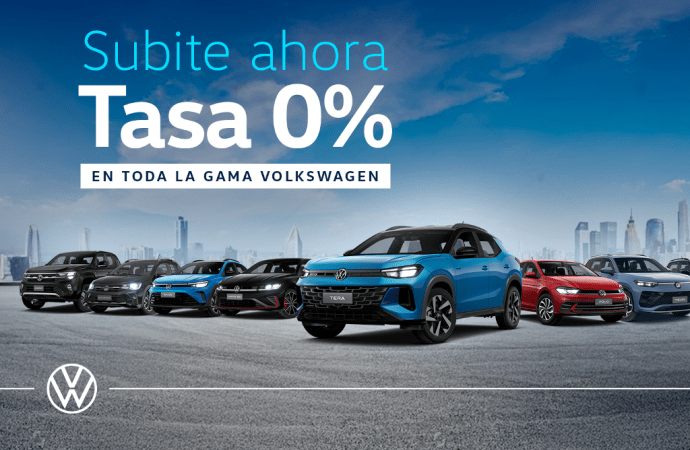 Volkswagen lanza este mes una campaña Tasa 0% fija en toda la gama