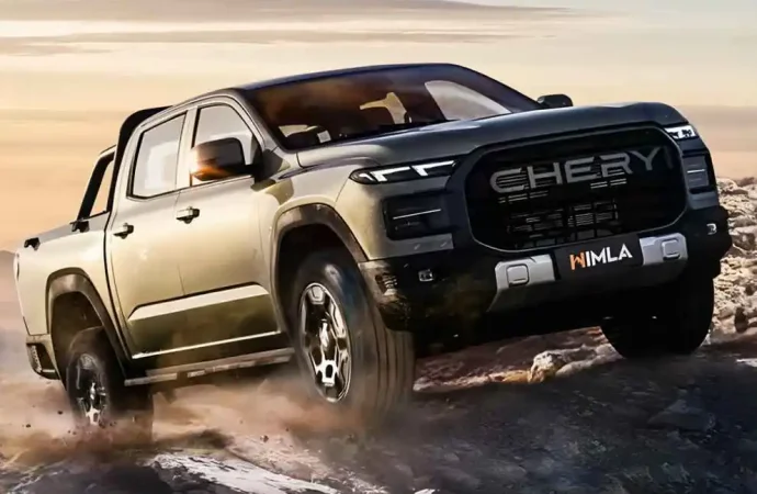 Chery podría fabricar una pick up en Santa Isabel gracias a un acuerdo con Renault