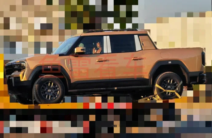 Descubren en China la primera pick up de Jetour