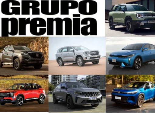 Grupo Premia eligió los siete finalistas que irán por el Auto del Año 2026