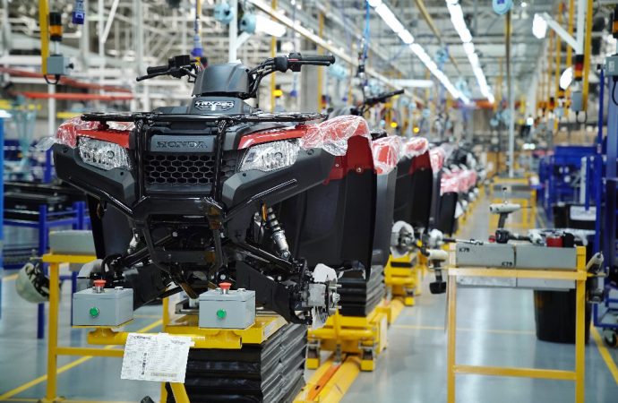 Honda inició la producción de cuatriciclos en Argentina