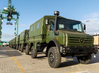Llegaron las primeras unidades del nuevo Unimog para el Ejército Argentino
