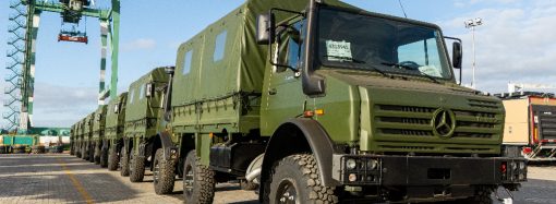 Llegaron las primeras unidades del nuevo Unimog para el Ejército Argentino