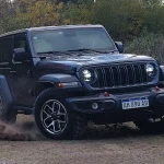 Jeep Wrangler 2p curva