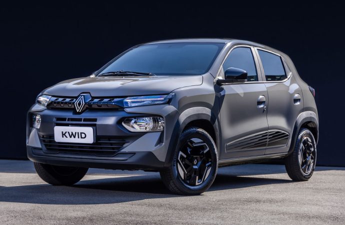 El Renault Kwid estrenó un rediseño en Brasil