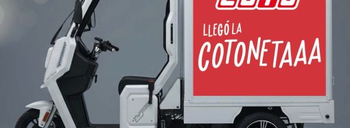 Cómo es la “Cotoneta”, el triciclo eléctrico que utiliza Coto para sus repartos