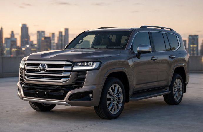 Toyota lanza la variante híbrida del Land Cruiser 300 en Argentina