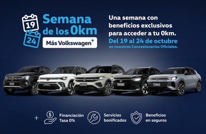 Volkswagen presenta la “Semana de los 0km”, una oportunidad con beneficios exclusivos