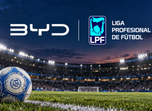 BYD Argentina se convierte en Main Sponsor de la Liga Profesional de Fútbol