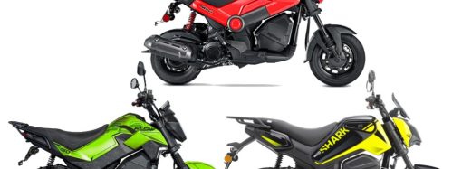 Comparamos las Honda Navi, Corven Flow y Motomel Shark que recalientan el segmento fun