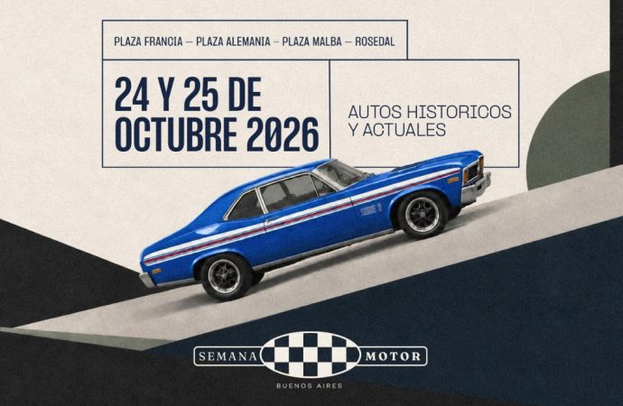 Semana Motor: la cultura y la pasión por los autos se adueña de la Ciudad de Buenos Aires